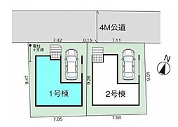 上尾市本町3期　全2棟1号棟