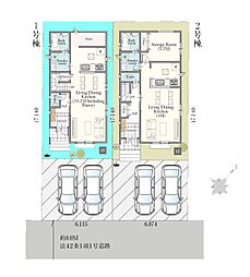 上尾市浅間台第1　全2棟1号棟