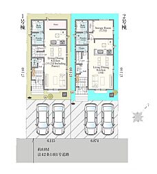 上尾市浅間台第1　全2棟2号棟