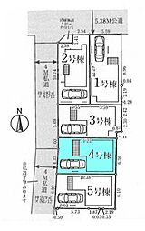 さいたま市北区櫛引町　全5棟4号棟