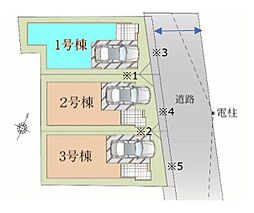 さいたま市浦和区上木崎14期　全3棟1号棟