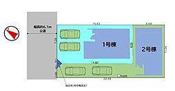 川越市稲荷町4期　全2棟1号棟