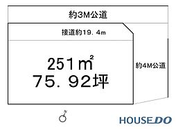 10年特例用地 土浦市沢辺の売り土地