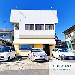 利根町布川の店舗付き中古住宅　裏に50坪の駐車場有り