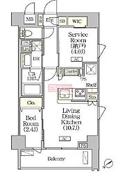 ＯＲＳＵＳ清澄白河リバーフロント 701