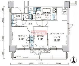 パークアクシス菊川ステーションゲート 608