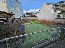 尾道駅まで平坦で徒歩8分　　南道路で陽当たり良好な更地