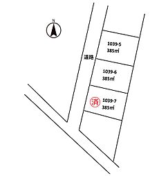 深谷市榛沢新田　売地2区画