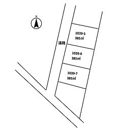 深谷市榛沢新田　売地３区画