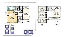 福岡市西区室見が丘３丁目の一戸建て