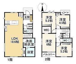 福岡市西区拾六町４丁目の一戸建て