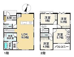 福岡市西区野方３丁目の一戸建て