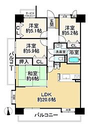 クローバーマンション周船寺・弐番館