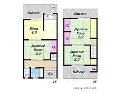 大阪市住之江区北島２丁目の一戸建て