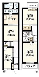 大阪市港区市岡１丁目の一戸建て