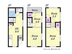 市岡1丁目戸建て