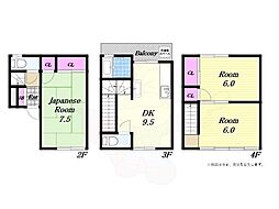 境川テラスハウスB-3