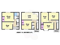 南市岡2丁目戸建て