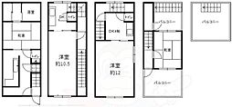 千代崎1丁目貸家