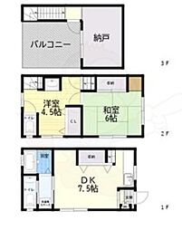 大阪市港区市岡1丁目の一戸建て