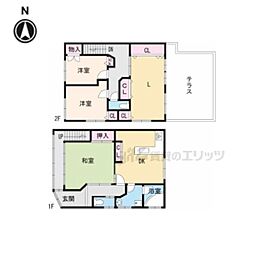 京都市中京区西ノ京勧学院町の一戸建て