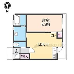 京都市北区紫野上柏野町の一戸建て