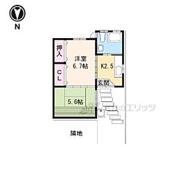 京都市下京区若宮町（新花屋町通若宮西入、新花屋町通若の一戸建て