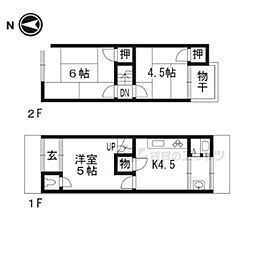 京都市中京区西ノ京右馬寮町の一戸建て
