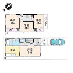 草津市上笠4丁目の一戸建て