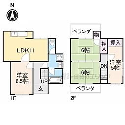 大津市国分1丁目の一戸建て