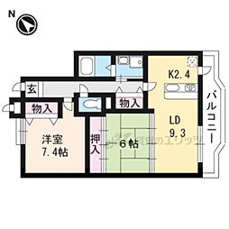 ガーデンハウス石山寺 301