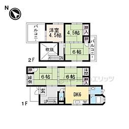 野洲市北野1丁目の一戸建て