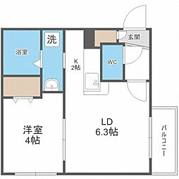 Ｂｏｕｌｅ・ｄｅ・Ｎｅｉｇｅ東札幌 305