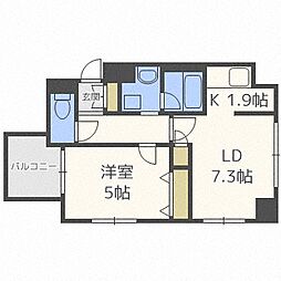 レジディア南一条イースト 1006