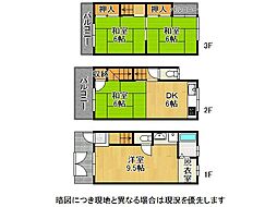 東大阪市上小阪３丁目の一戸建て