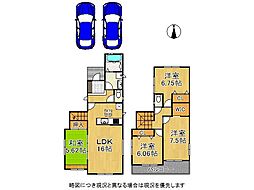 東大阪市布市町３丁目の一戸建て