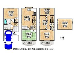 大阪市平野区西脇2丁目　中古一戸建て