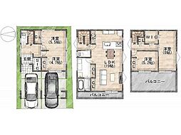 八尾市山本町南7丁目　建築条件付き土地　2号地