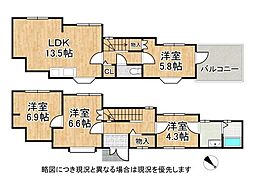 富田林市須賀1丁目 中古一戸建て