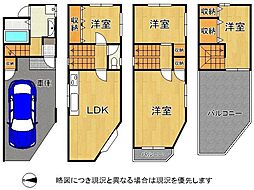 大阪市平野区西脇4丁目　中古一戸建て