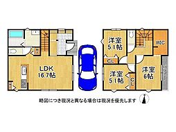 八尾市東山本新町8丁目　新築一戸建て　全1区画