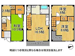 大阪市平野区長吉長原東3丁目　中古一戸建て