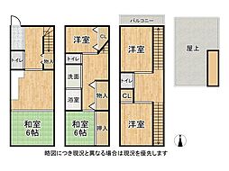 大阪市東成区東小橋3丁目　中古一戸建て