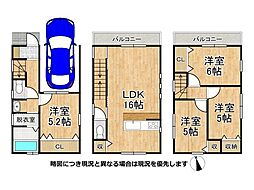 東大阪市寿町1丁目　中古一戸建て