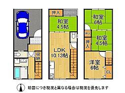 大阪市平野区喜連西6丁目　中古一戸建て