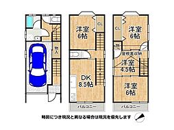 東大阪市友井3丁目　中古一戸建て