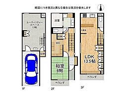 大阪市平野区長吉川辺2丁目　中古一戸建て