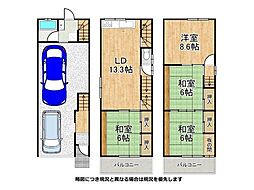 東大阪市東上小阪　中古一戸建て
