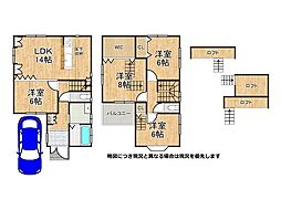 東大阪市高井田中3丁目　中古一戸建て