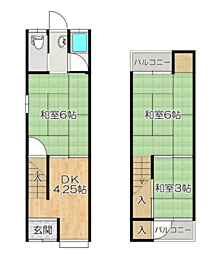 東大阪市若江東町１丁目の一戸建て